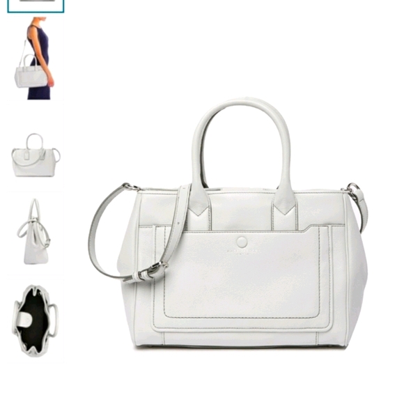 Marc Jacobs Empire City Leather Tote Used Light Blue - Picture 3 of 8